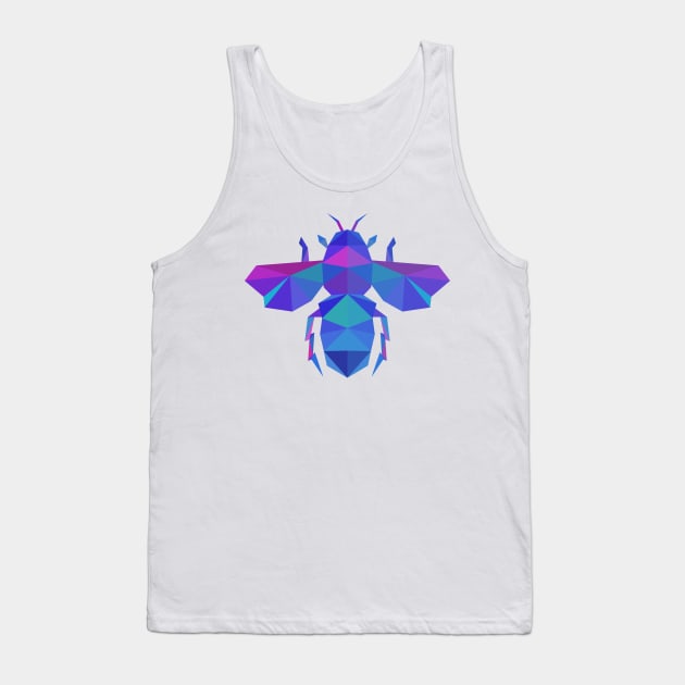 Psychadelic Bumblebee Tank Top by meganther0se